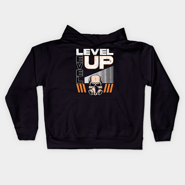 Level up Kids Hoodie by Snapdragon